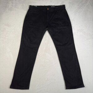 Mugsy Squid Inks Jeans Men Size 42x32 Black Denim Cotton FLX3NSQ W39 L30 GUC